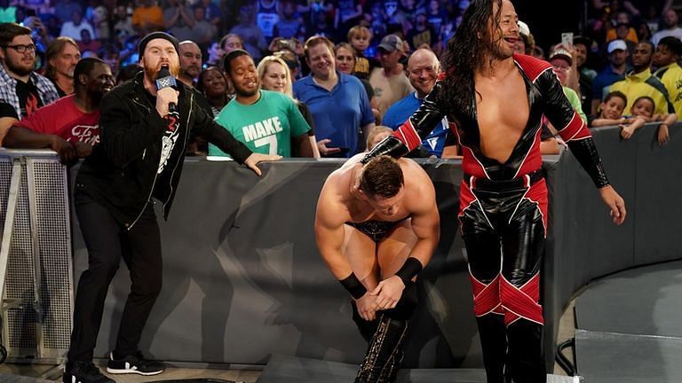 The Miz has been the victim of a beat down for two weeks in a row